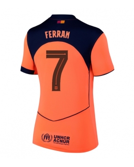 Billige Fotballdrakt Barcelona Ferran Torres #7 Replika Tredjedrakt Dame 2025-26 Kortermet Billige Fotballdrakt Barcelona Ferran Torres #7 Replika Tredjedrakt Dame 2025-26 Kortermet